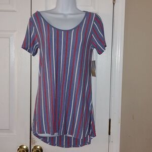 LulaRoe striped classic tunic  Sz XXS